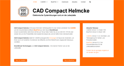 Desktop Screenshot of cadcompact.de